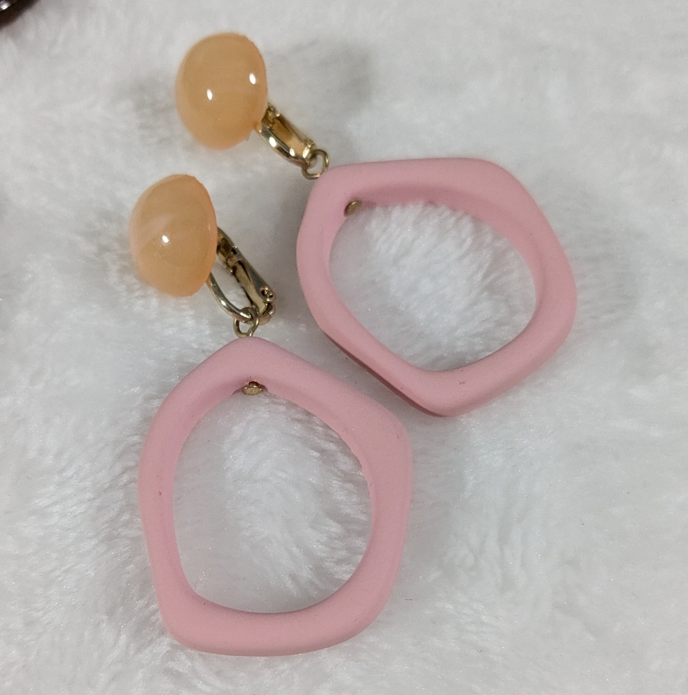 ❤️ Lot of clip on earrings (all 6) - Picture 5 of 16